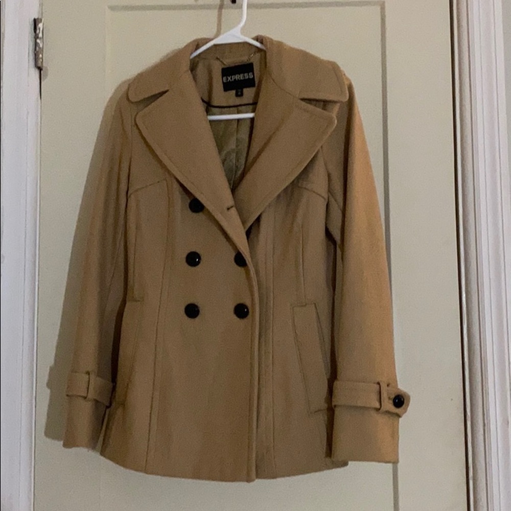 Express XS Tan Coat